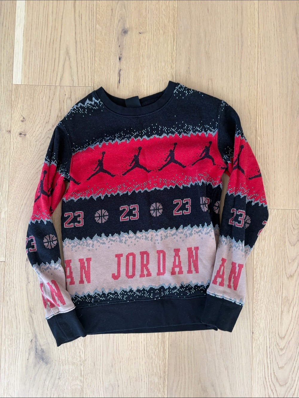 Nike - Jordan Christmas Sweater - Kids Medium
